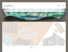 Tablet Screenshot of palomapottery.com